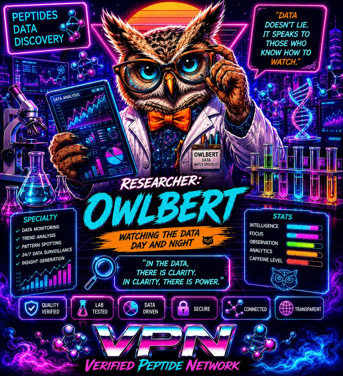 Researcher Owlbert