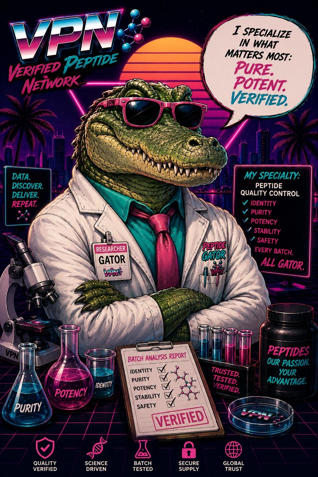 Researcher Gator