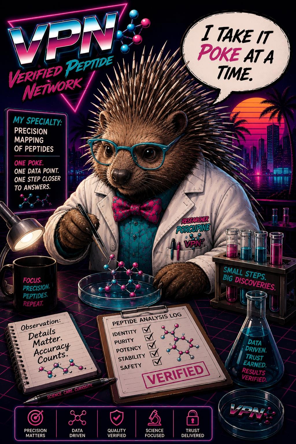 Researcher Porcupine