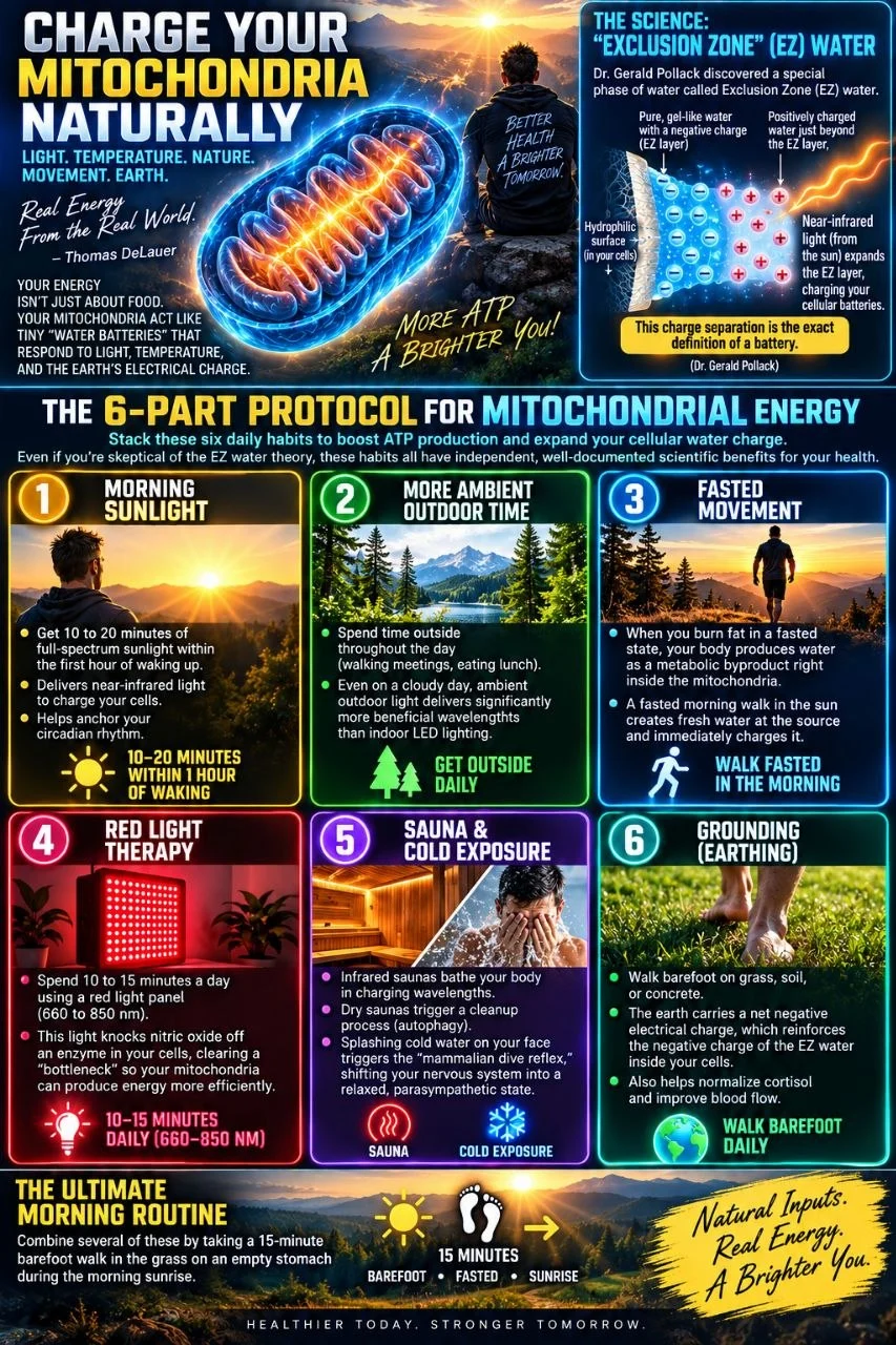 Charge Your Mitochondria Naturally