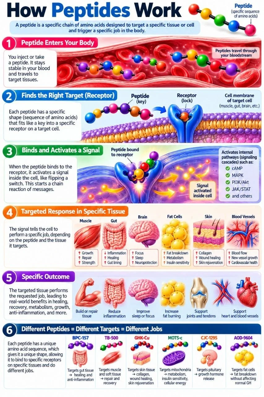 How peptides work