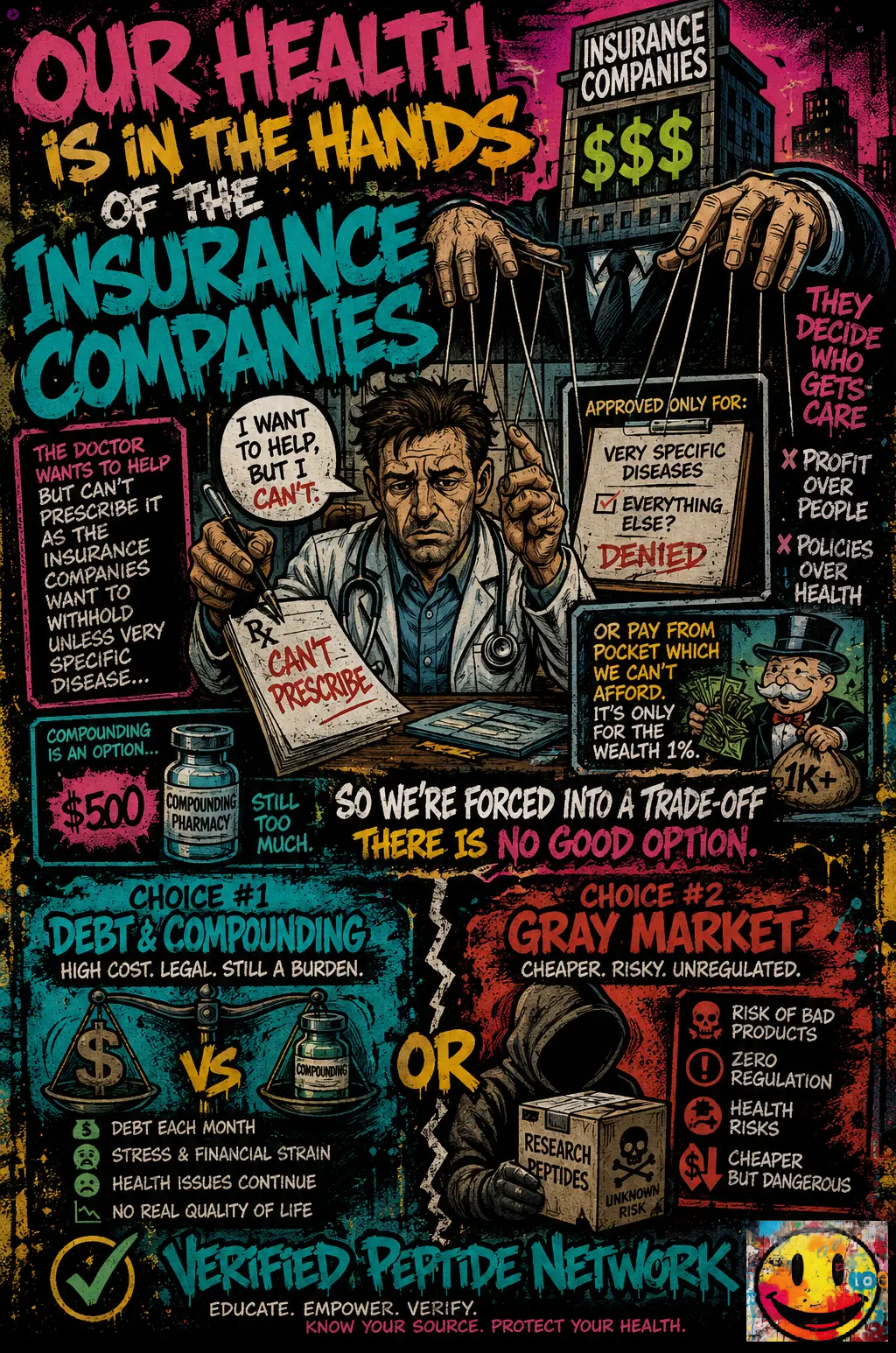 Our Health Is In The Hands Of The Insurance Companies