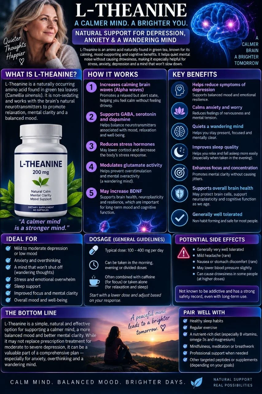 L-Theanine — A Calmer Mind