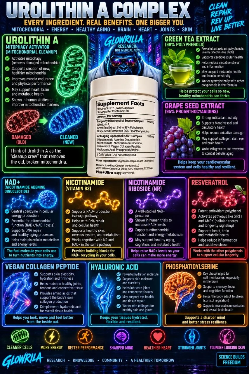 Urolithin A Complex — Every Ingredient