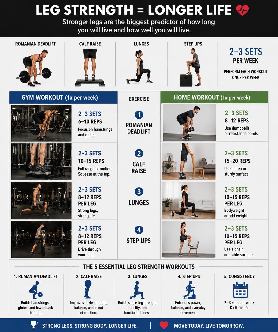 Stronger Legs Longer Life