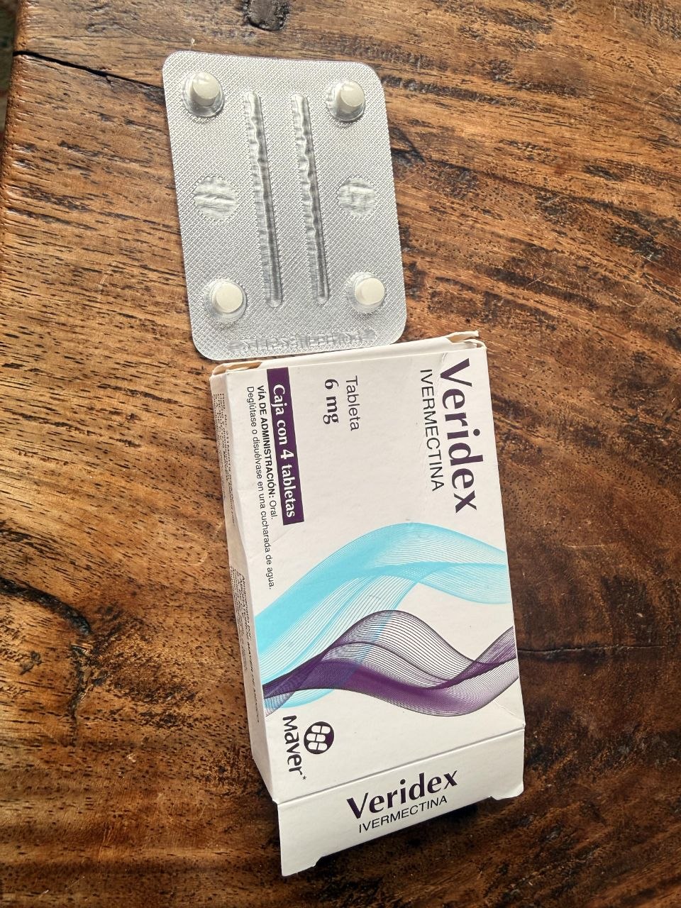 Veridex Ivermectina 6mg — Maver, Mexico